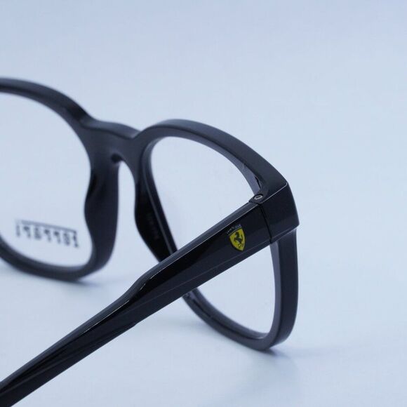 🕶️ New Ferrari Scuderia FZ8006 501 Eyeglasses - Black Frame - Picture 7 of 10